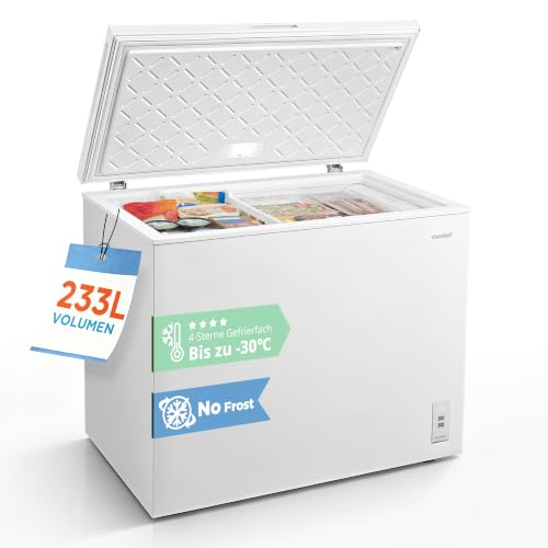 Detalle de Comfee Gefriertruhe RCC231WH2EU(E) – 233 L No Frost mit Dual-Inverter