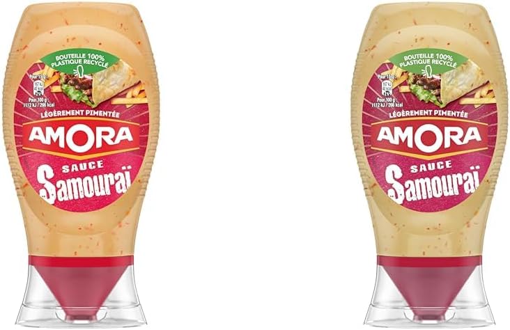 Detalle de Amora Sauce à l'Algérienne – Lot de 4 bouteilles 250 g