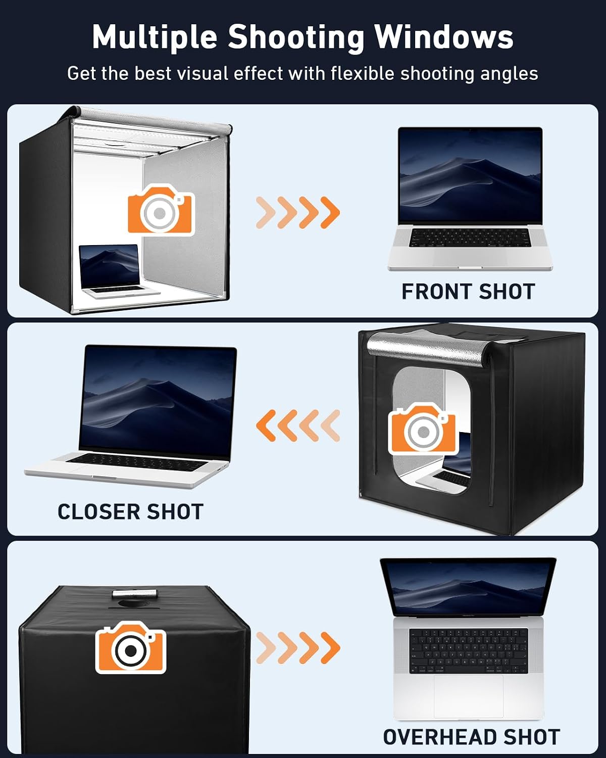 Thumbnail 4 de DUCLUS 80 cm Light Box Studio