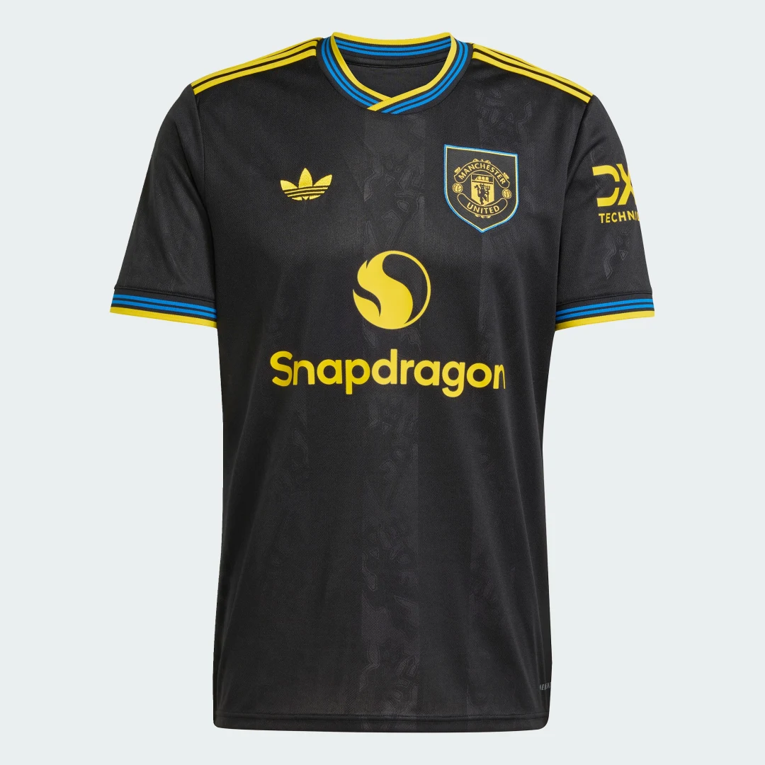 Detalle de Camiseta tercera equipación Manchester United 25/26 – Adidas