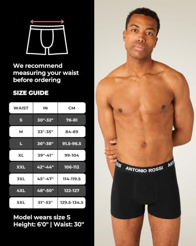 Thumbnail 7 de AN TONIO ROSSI Mens Boxers 12 Pack – Cotton, Breathable, Stretch Fit