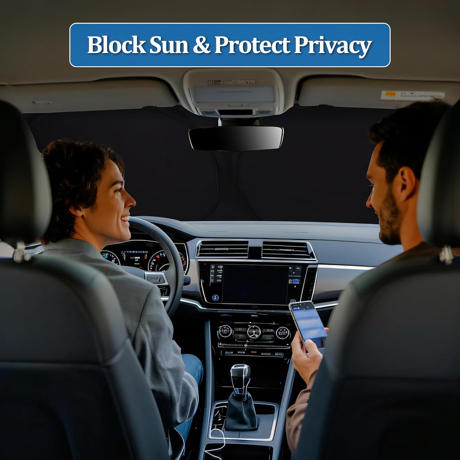 Thumbnail 3 de ZATOOTO Sonnenschutz Auto Frontscheibe Custom Fit für Volvo XC60 (2018–2024)