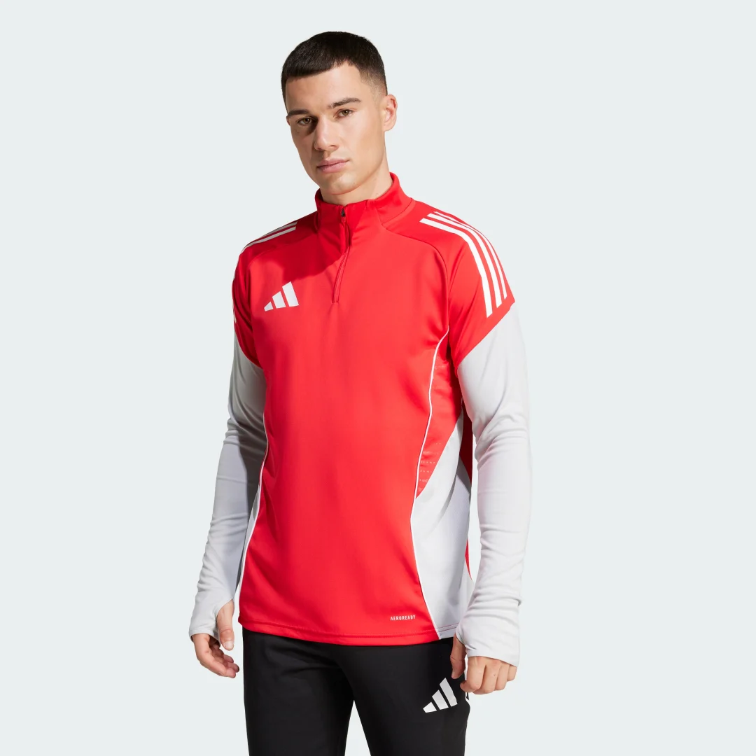 Detalle de adidas Sudadera de entrenamiento Tiro 25 Competition roja