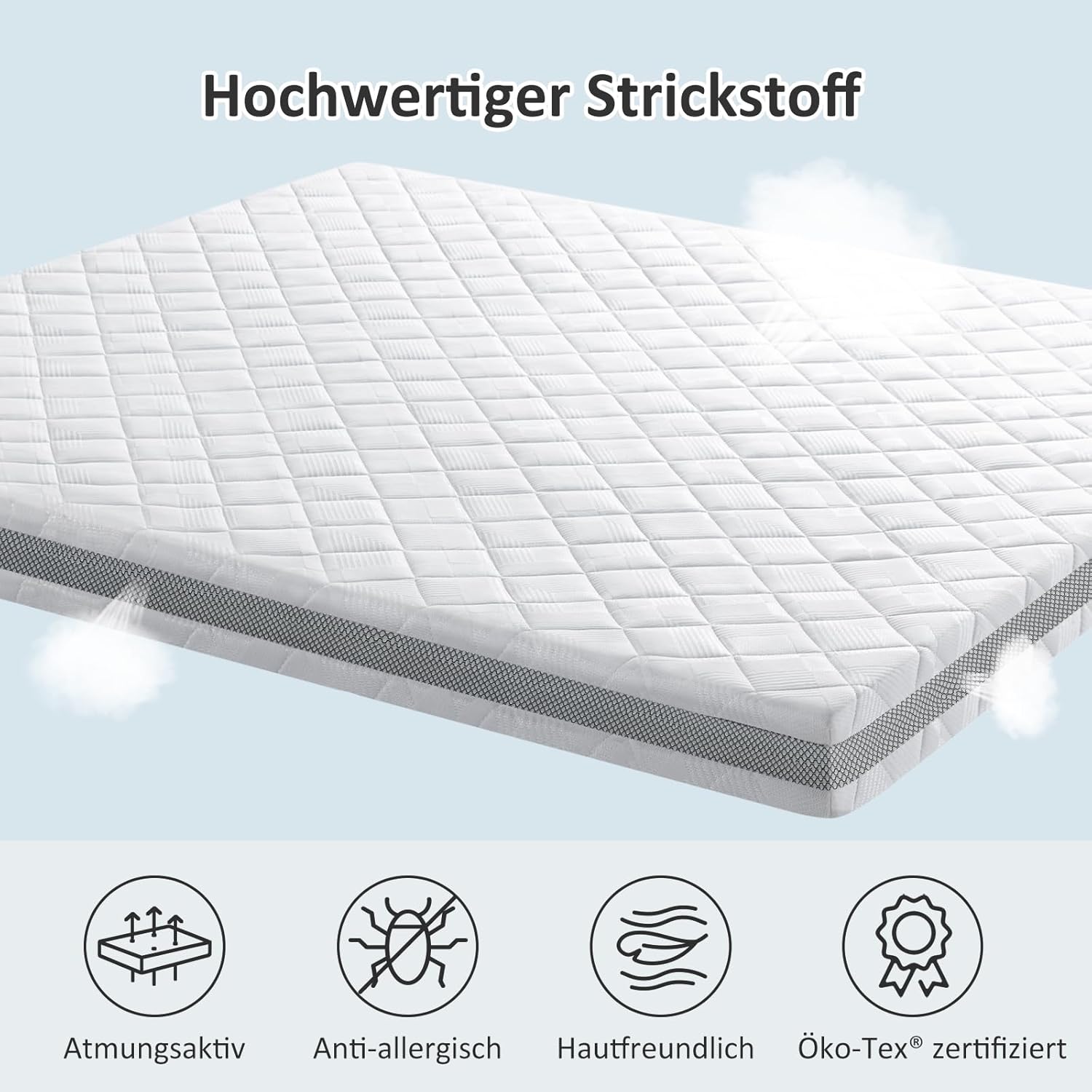 Thumbnail 3 de BedStory Gel Topper 200x200 cm mit 10 cm