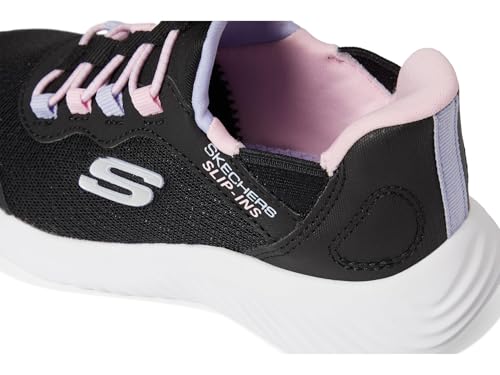 Thumbnail 11 de Skechers Bounder Simple Cute Slip-In, zapatillas deportivas negras con cordones elásticos, talla 34 EU