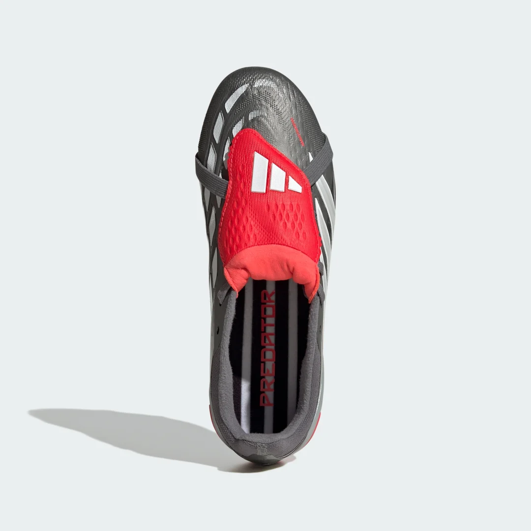 Detalle de Adidas Predator Elite: bota de fútbol para césped natural seco con lengüeta plegable