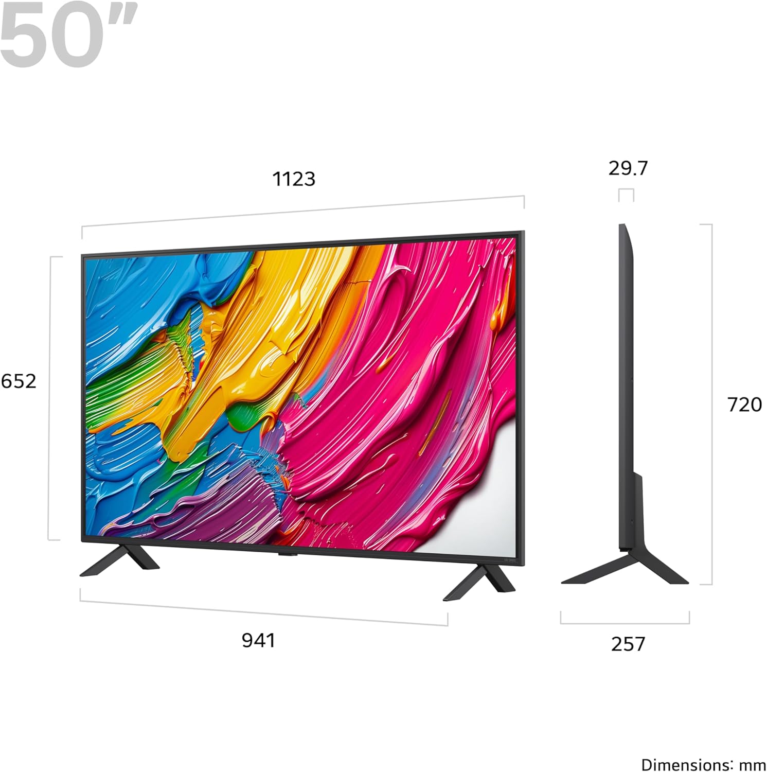 Thumbnail 2 de LG 50QNED80A6A 50-Inch 4K QNED Smart TV (α7 AI Processor, Freeview Play, Alexa, 60Hz) — 2025 model
