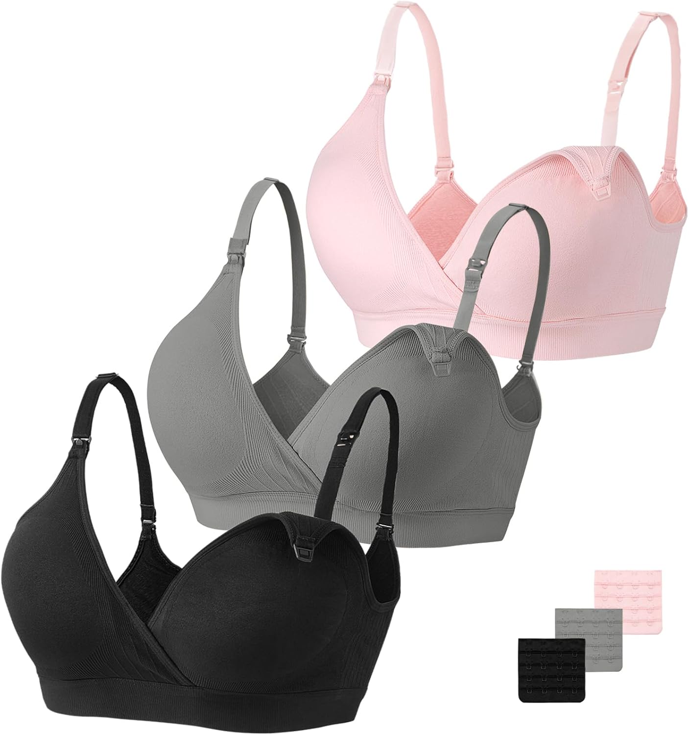Thumbnail 6 de Nursing bra 3 pack V Neck