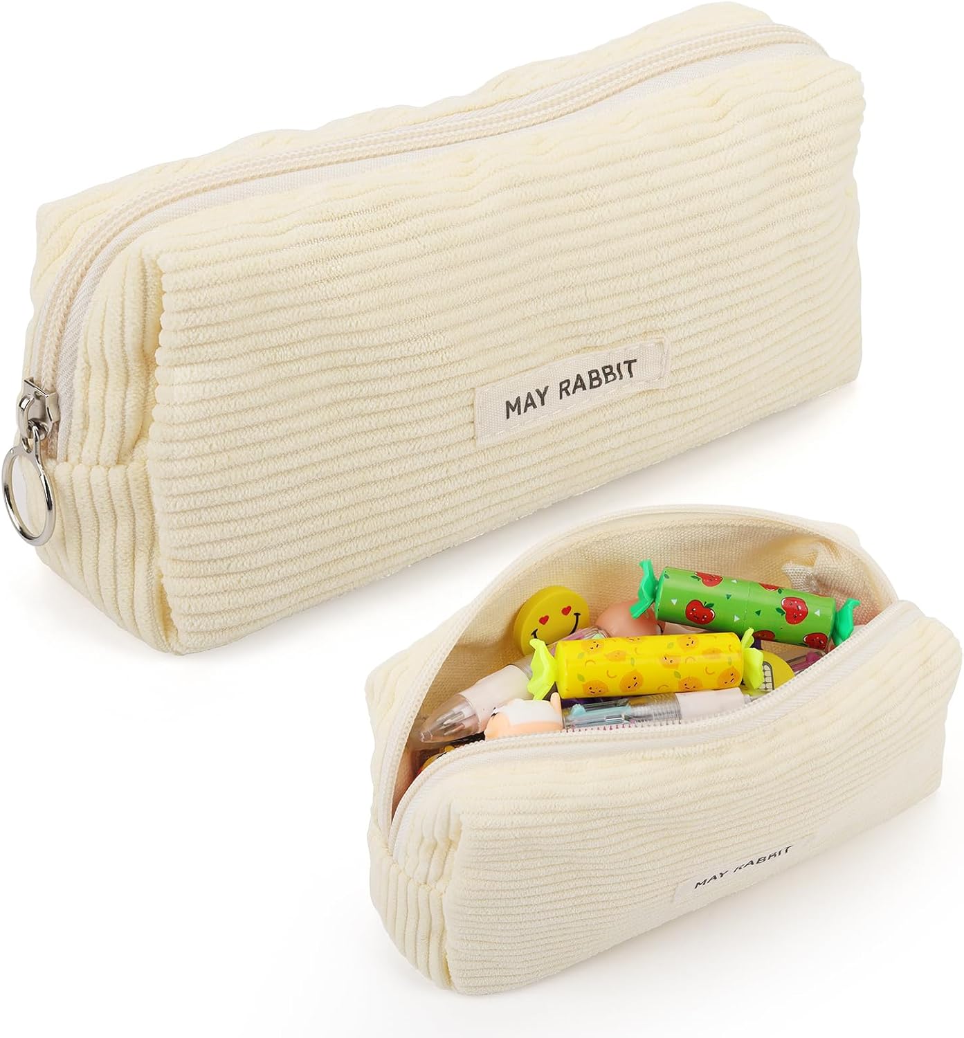 Bomtop Cord-Stoff Federmäppchen – robustes Etui für Schule und Büro
