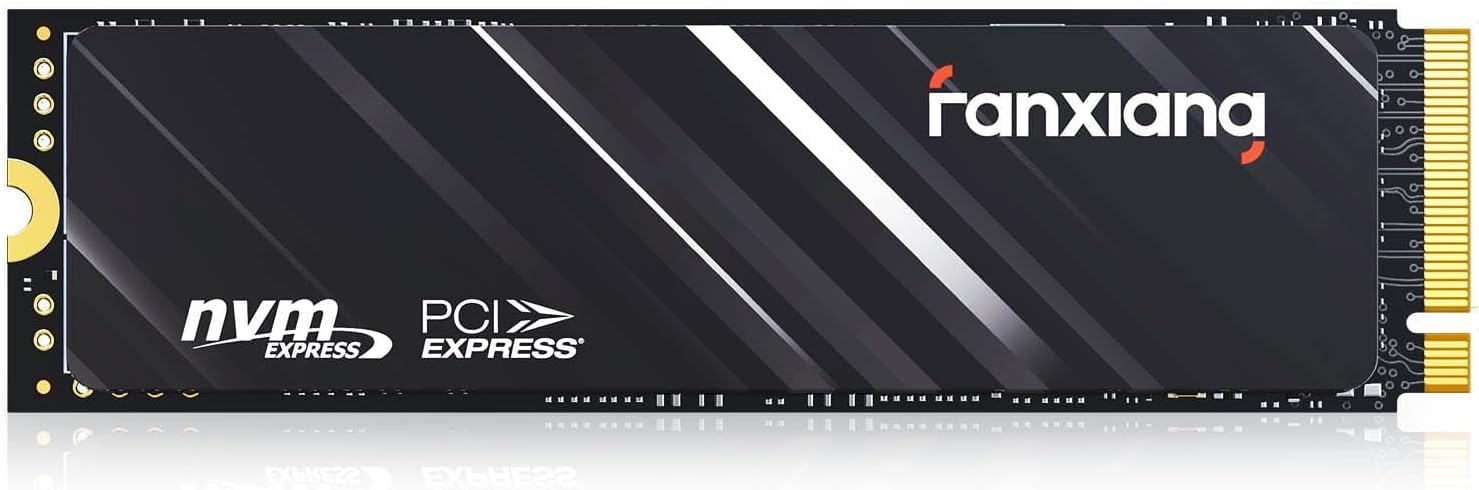 Detalle de fanxiang S690Q 2TB M.2 NVMe SSD, PCIe Gen4 x4, Up to 5,000 MB/s