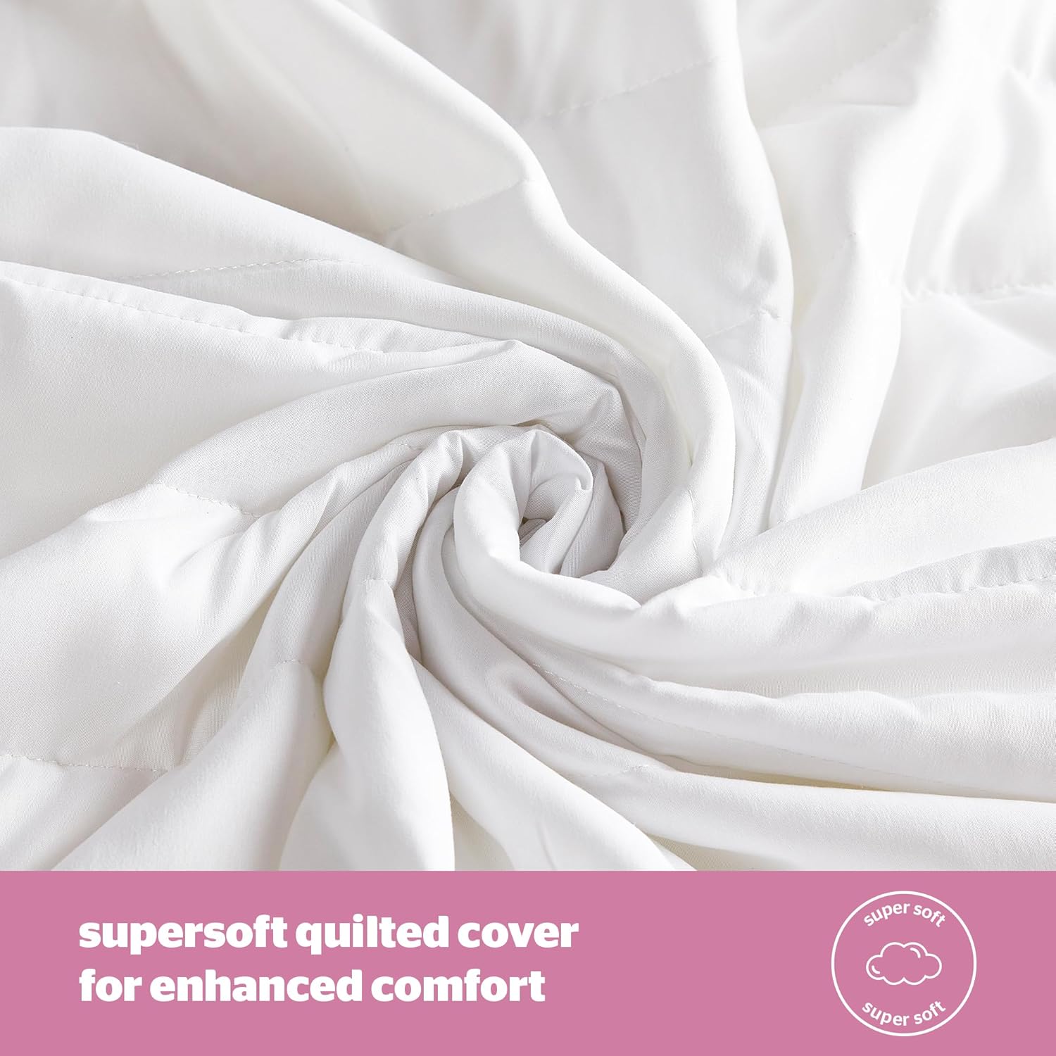 Thumbnail 3 de Silentnight 100% Cotton Quilted Mattress Protector – Double