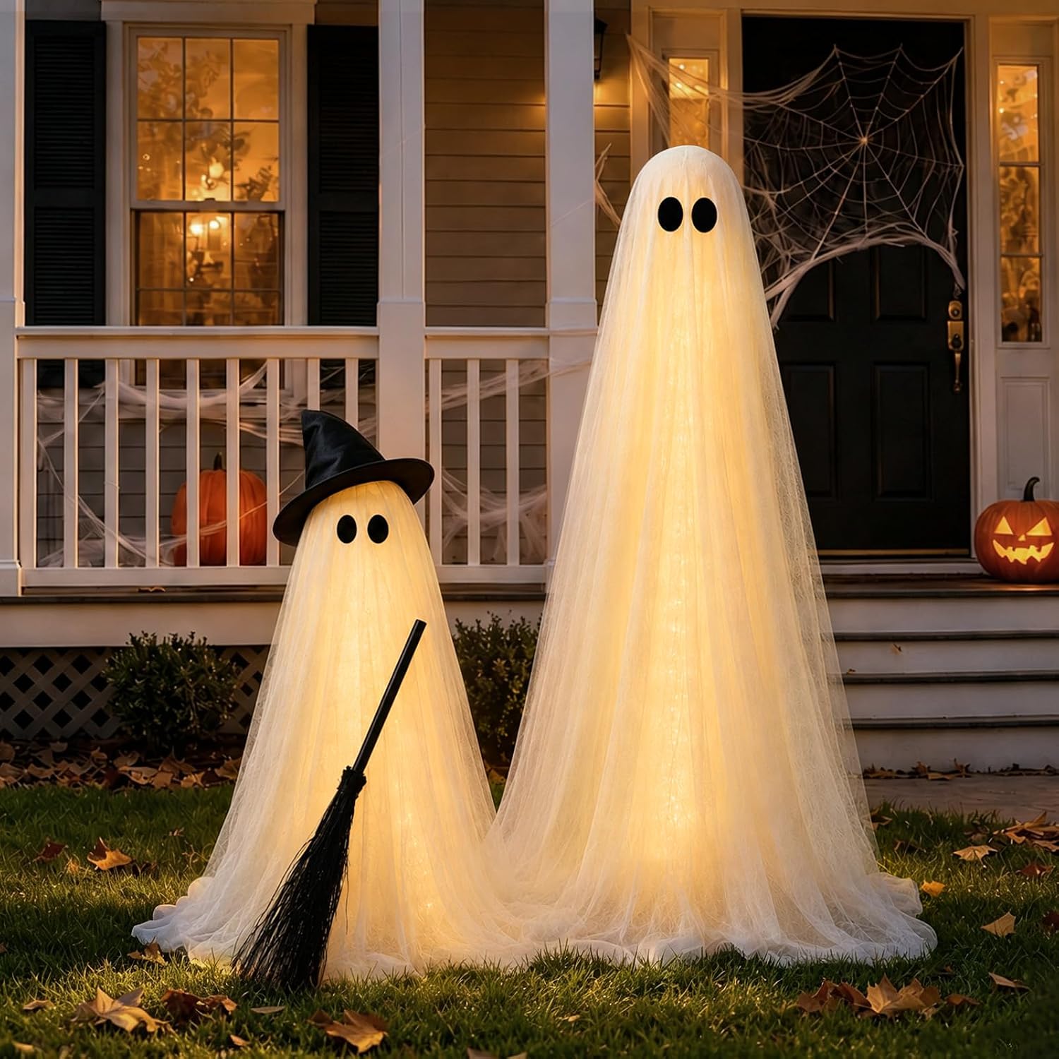 Detalle 2 de Halloween Ghost Decorations 2-Pack