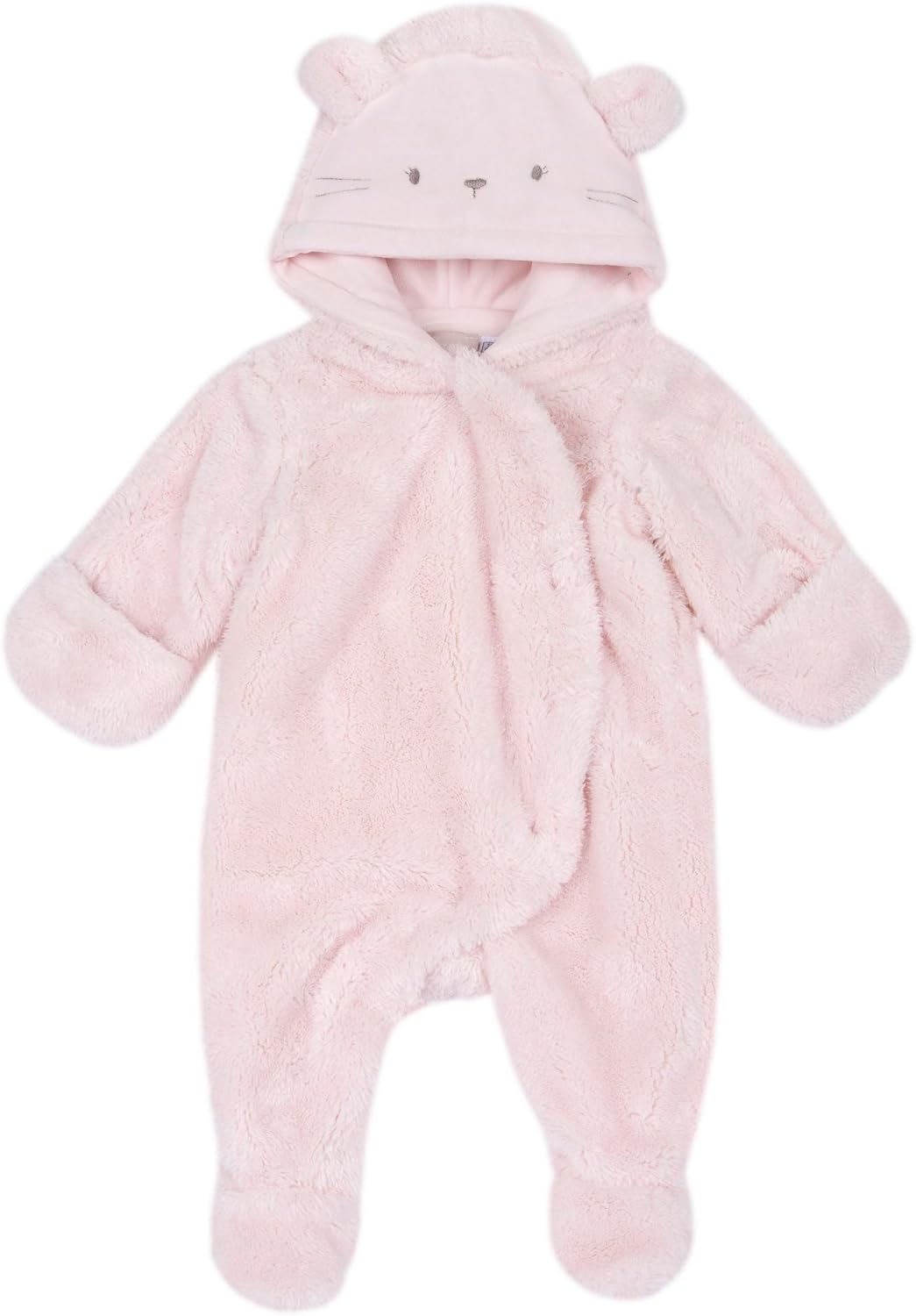 Thumbnail 5 de Chicco Babystrampler aus warmem, weichem Stoff – mit Fußbereich, Kapuze & Knopfleiste für den Winter