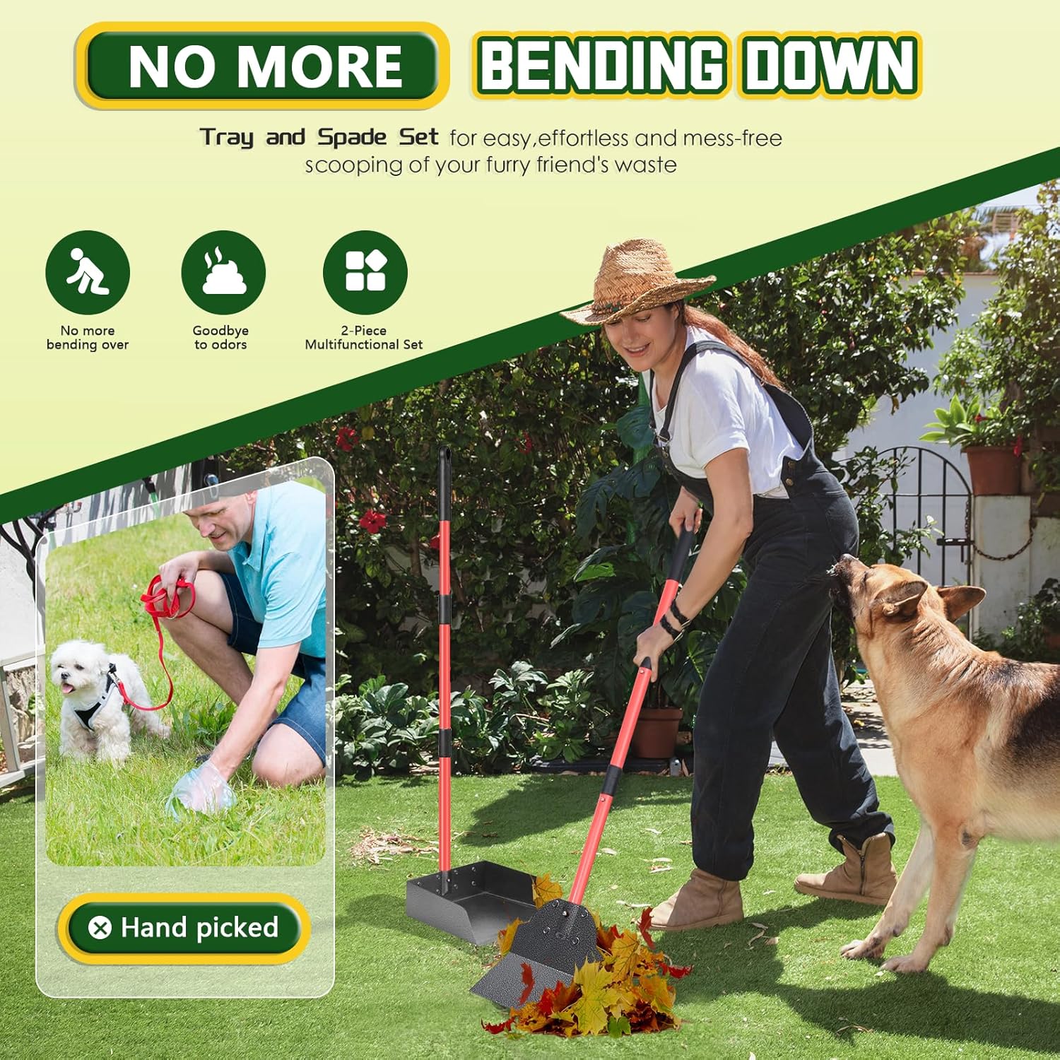 Thumbnail 1 de CJYMMFAN Dog Pooper Scooper Kit