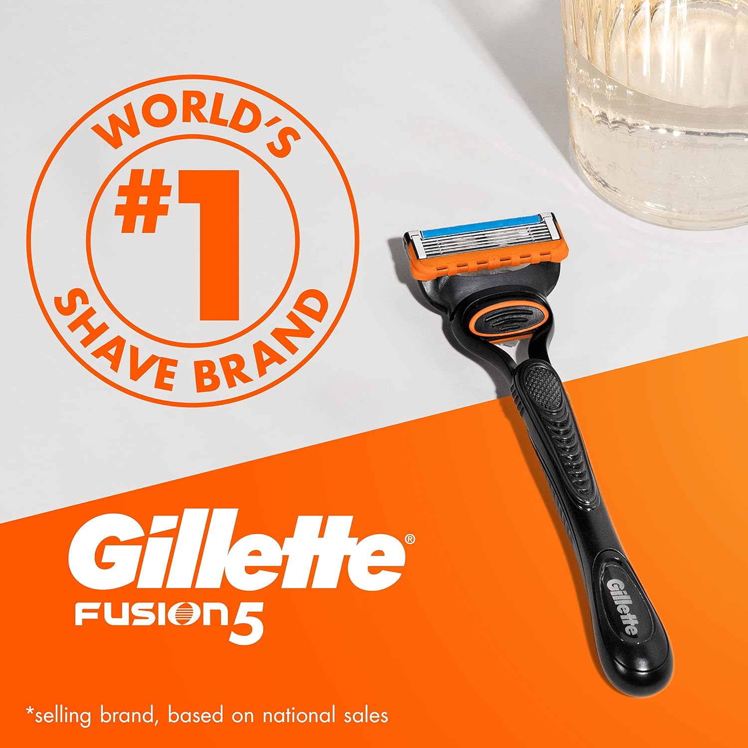 Detalle de Gillette Fusion5 Razor Refills for Men – 24 Pack