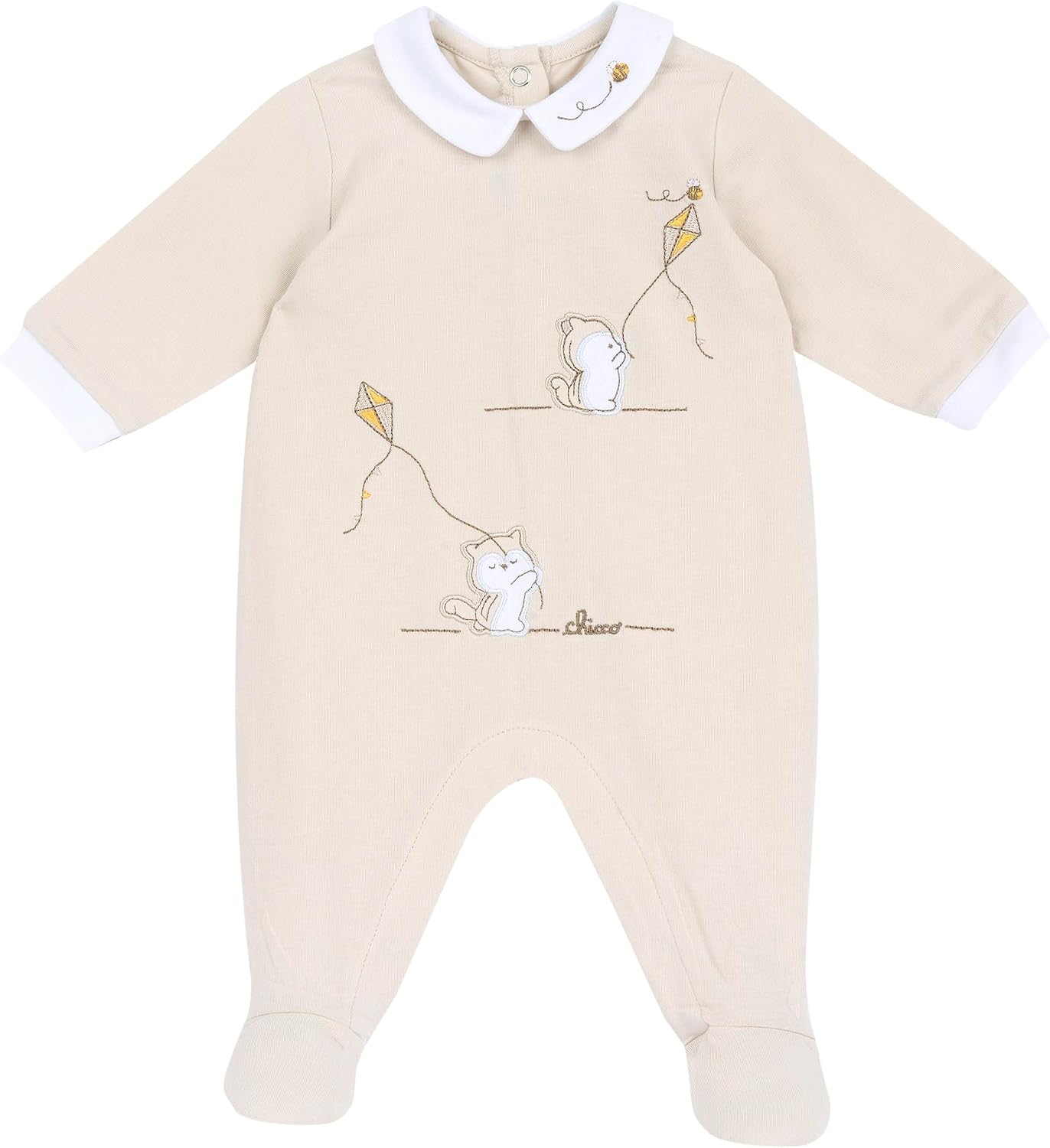 Thumbnail 4 de Chicco In Morbido Cotone, Tutina Neonata 0-24 mesi con Apertura Comoda – Pacco da 1