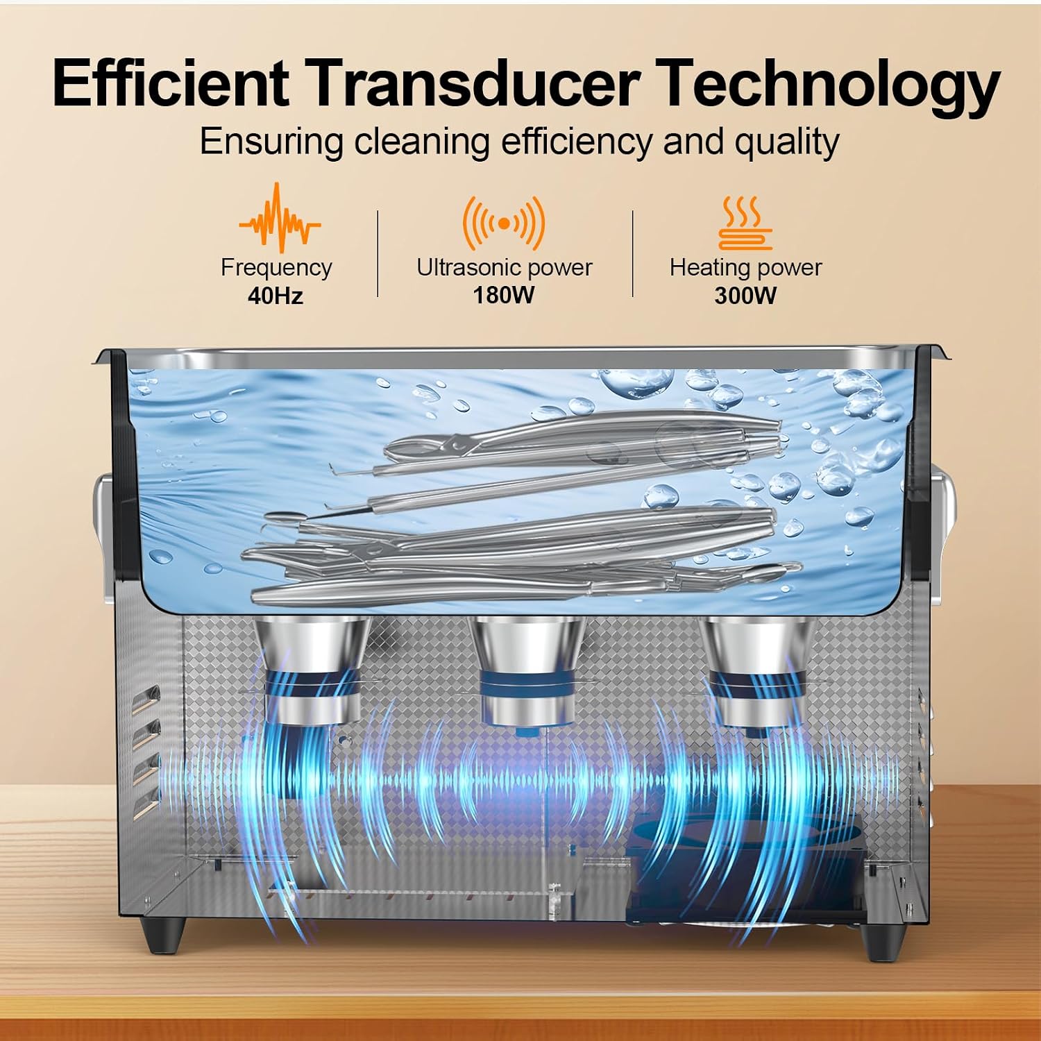Detalle 2 de Granbo Ultrasonic Cleaner 4.5L
