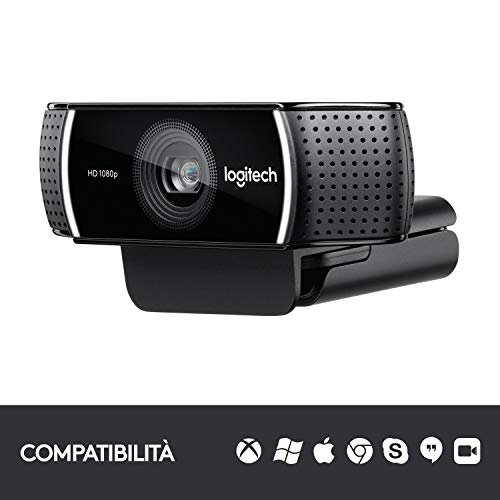 Thumbnail 8 de Logitech C922 Pro Stream Webcam: streaming Full HD con audio stereo e montaggio flessibile
