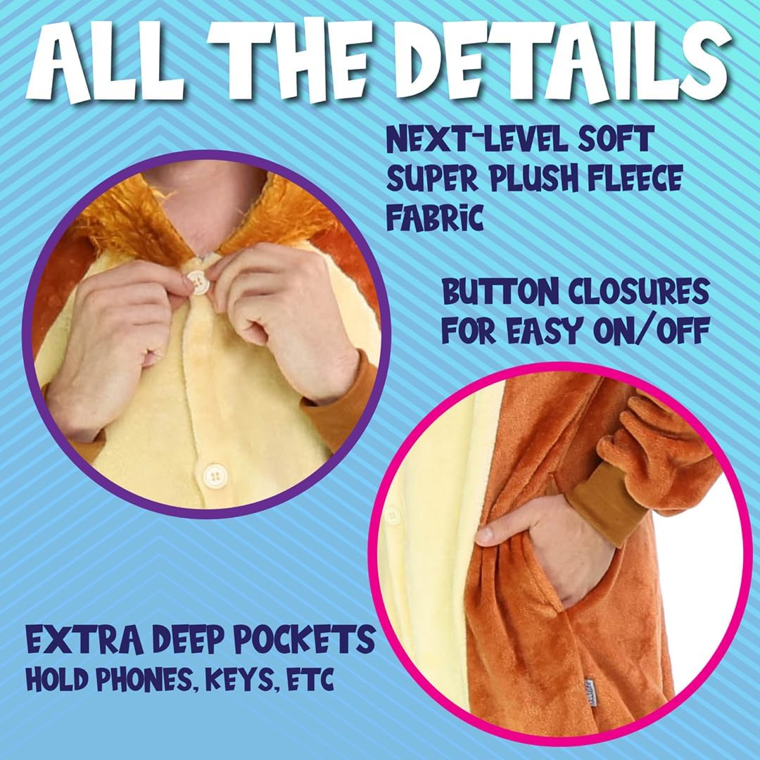 Detalle de Funziez! Adult Animal Onesie Costume