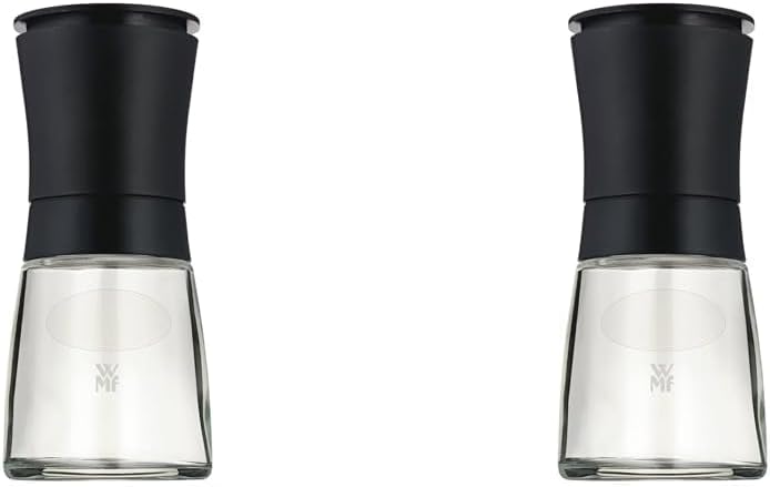 Thumbnail 6 de WMF Gewürzmühle mit Keramikmahlwerk – manuelle Mühle für Salz, Pfeffer und Chili aus Kunststoff und Glas