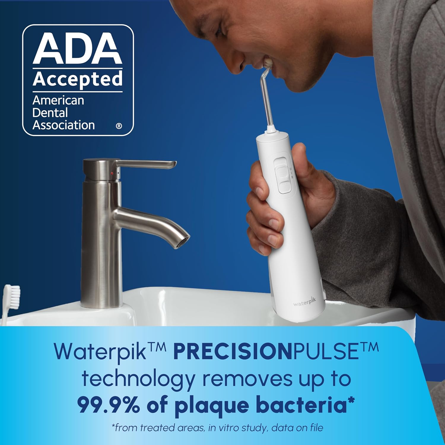 Detalle de Waterpik Portable Pulse Water Flosser ⚙