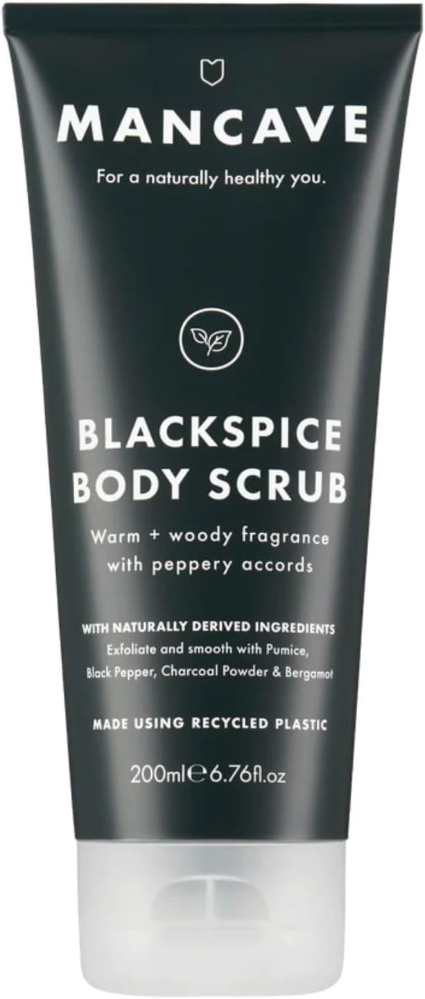 Thumbnail 6 de ManCave Scrub Corpo Blackspice 500 ml: scrub esfoliante per uomo, vigore e privacy sensoriale
