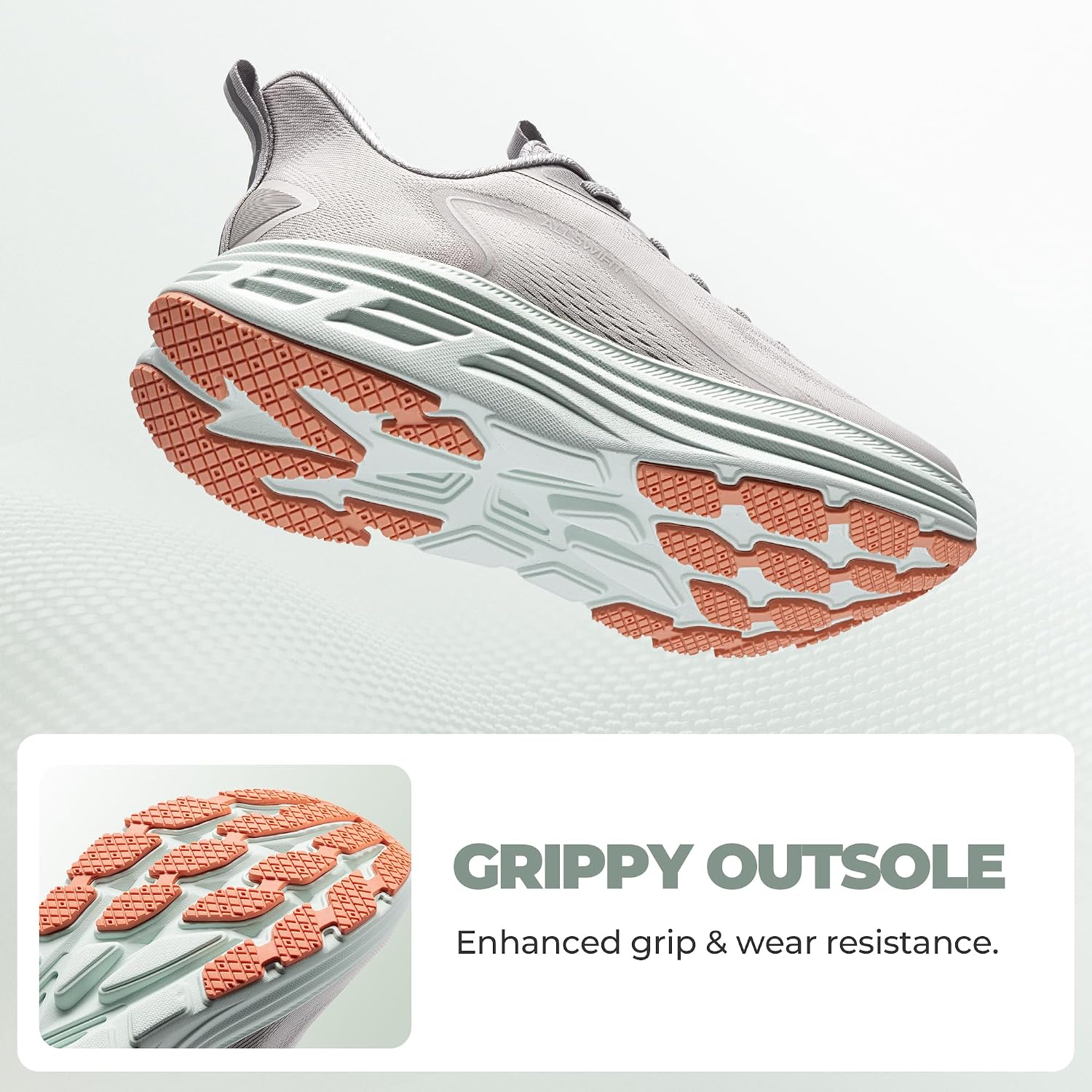 Detalle de ALLSWIFIT Women's Slip On Walking Shoes: Hands-Free Cushioning & Everyday Comfort