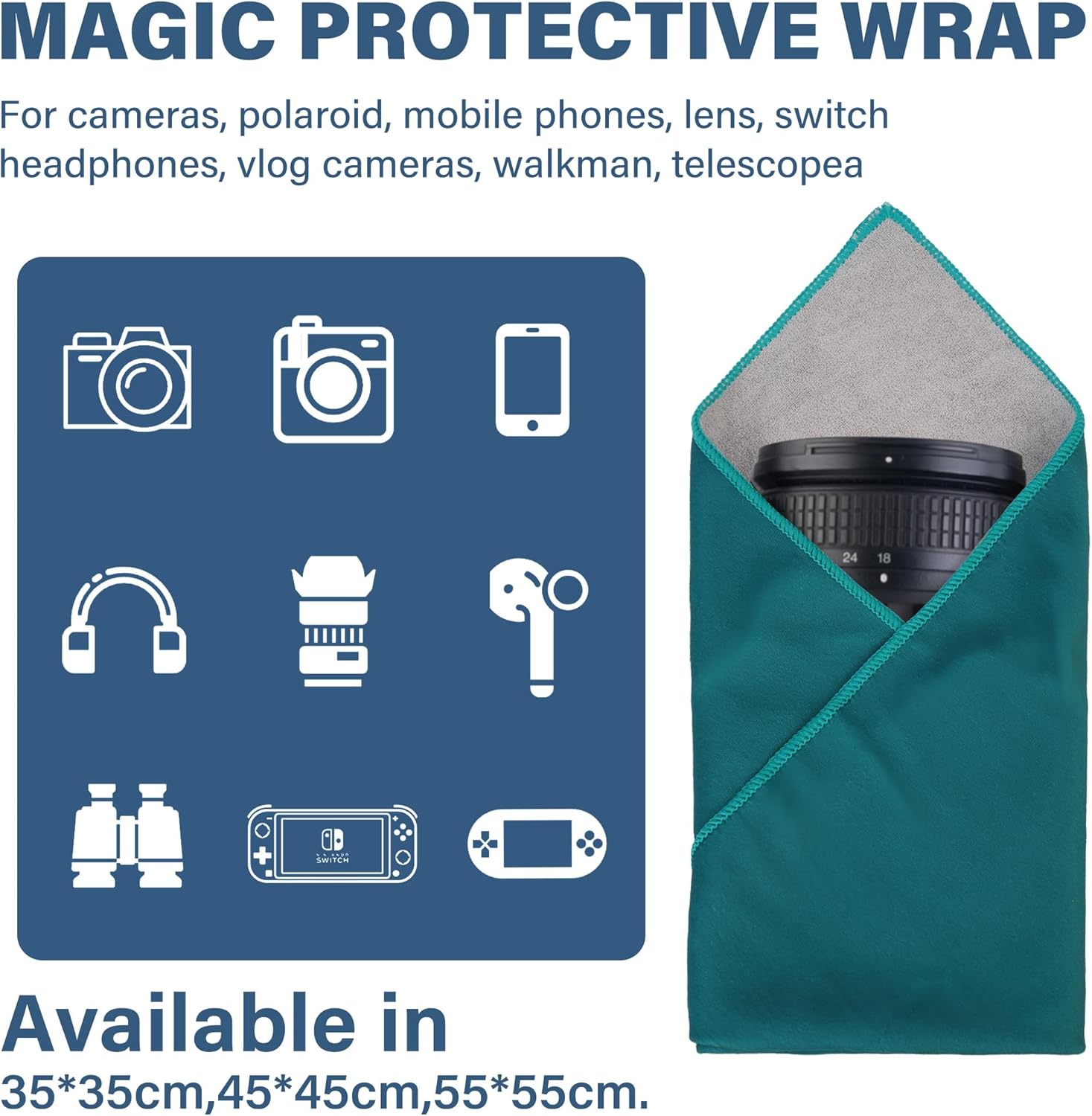 Thumbnail 1 de Walking Way Magic Protective Wrap 35 cm – Selbstklebe-Etui Kit Kratzfest, Staubdicht und Waschbar