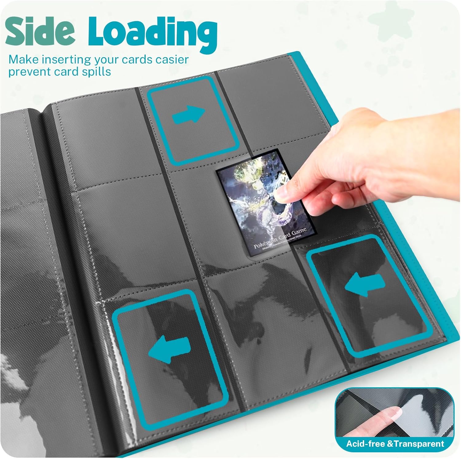 Detalle 2 de Trading Card Binder, 20 Pages