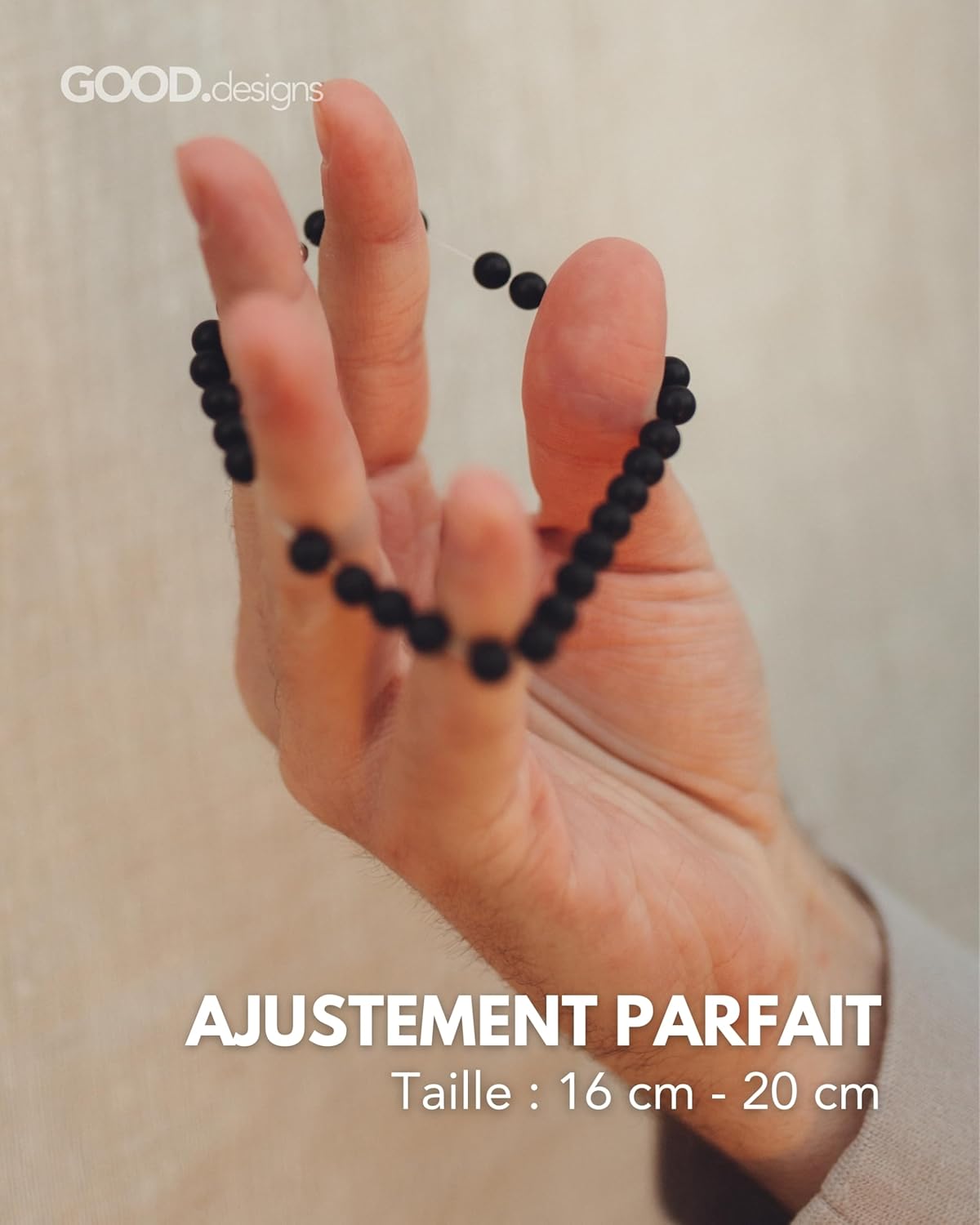 Thumbnail 2 de GD GOOD.designs EST. 2015 Bracelet lettres 6mm