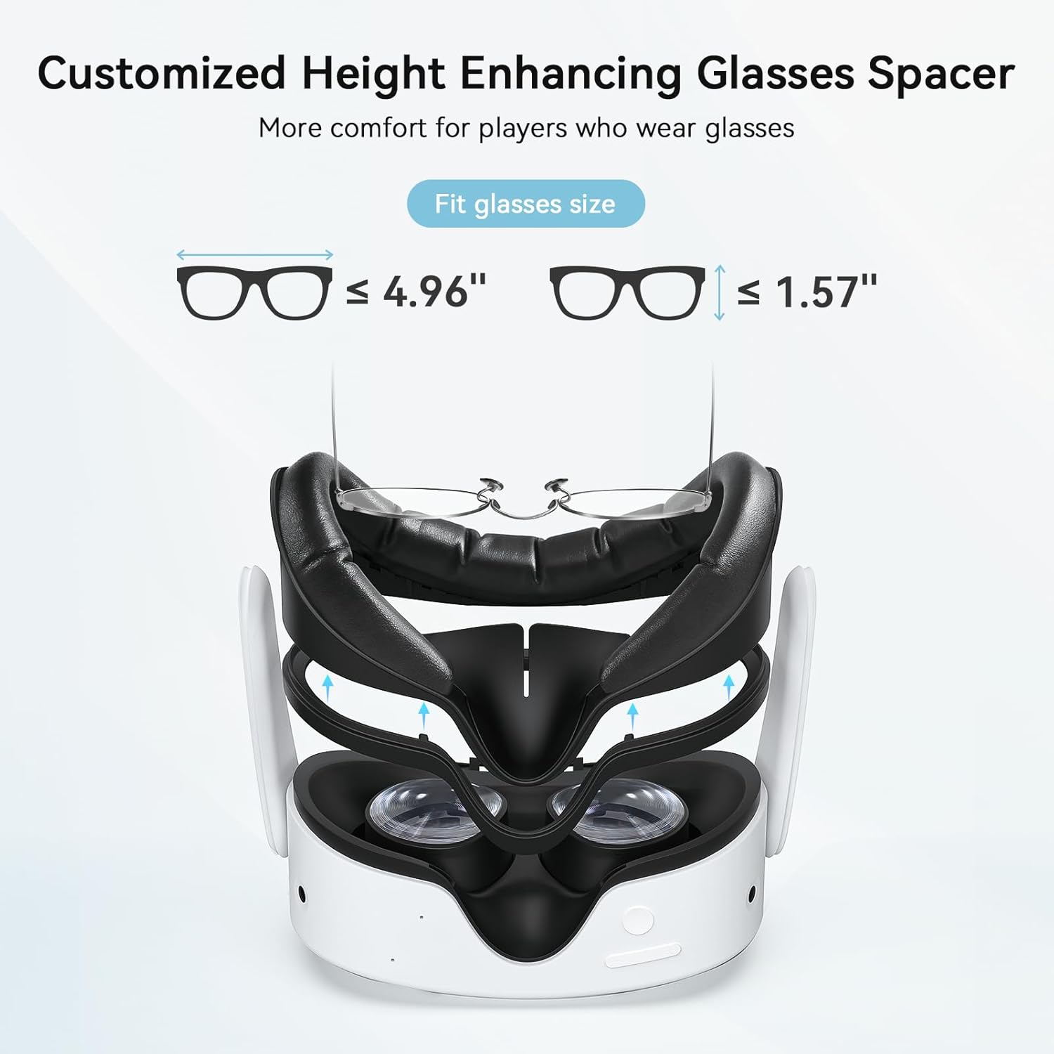 Thumbnail 6 de AMVR Facial Interface Face Pad Cover for Quest 3S