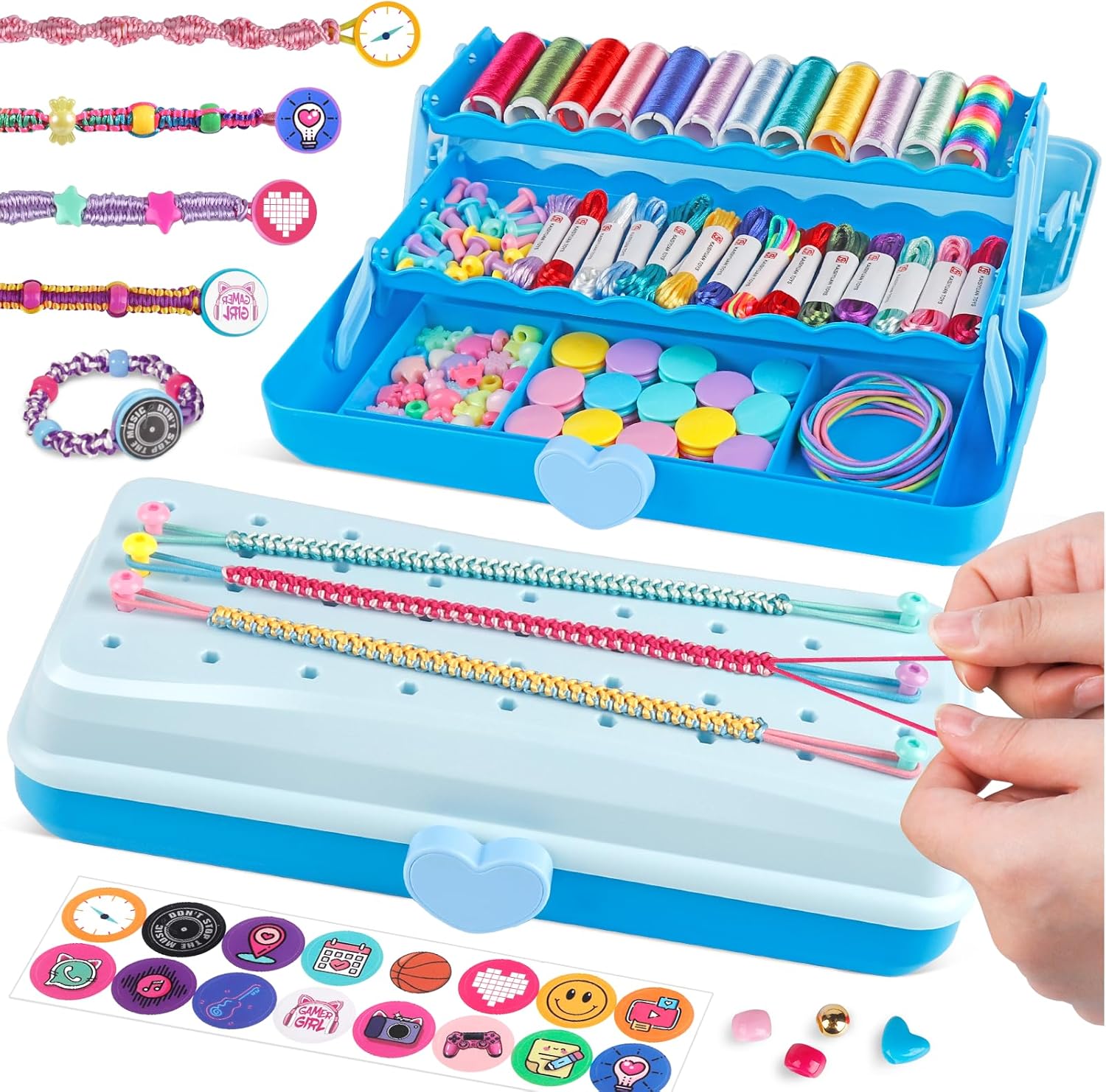 TingingYuli Kit pulseras de amistad 20 diseños