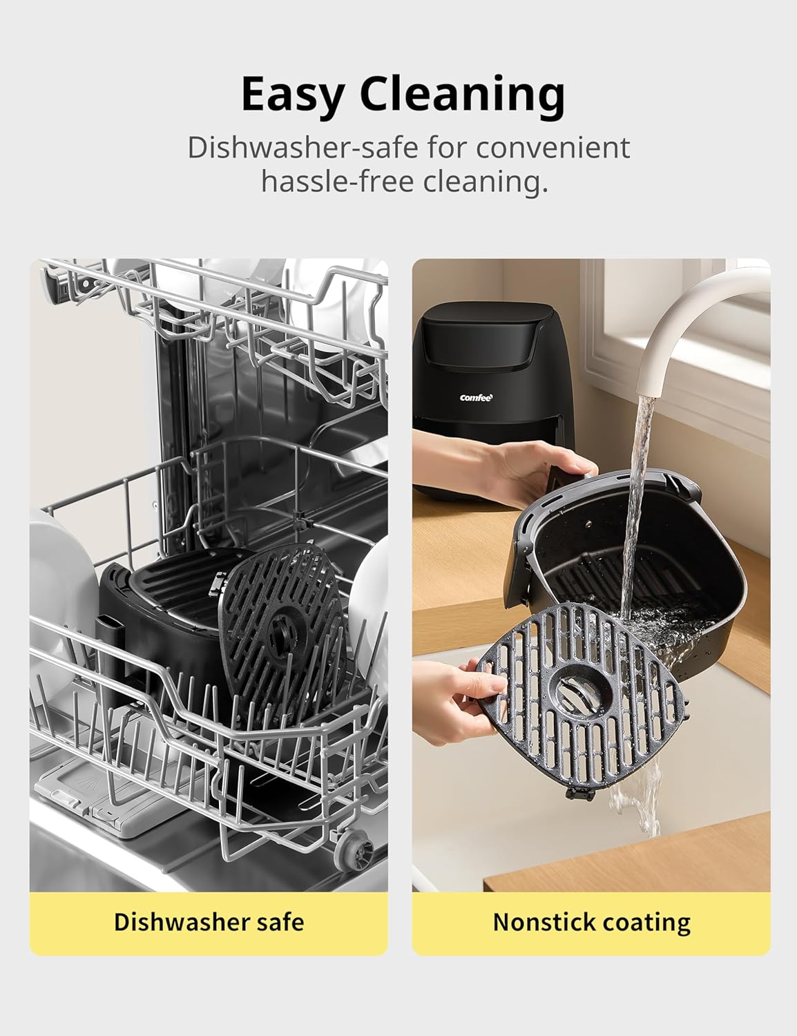 Thumbnail 6 de COMFEE' Small 2.1 Quart Digital Air Fryer: Compact, Fast, and Easy to Use