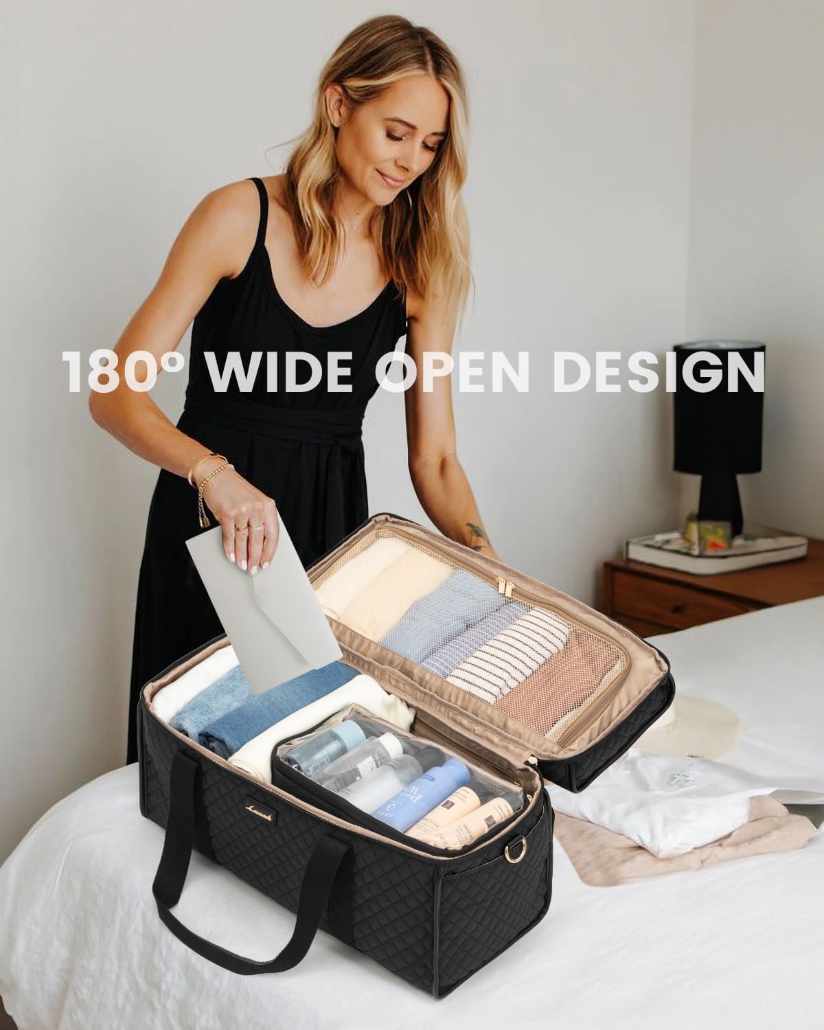 Detalle de LOVEVOOK Travel Bag 53cm carry‑on