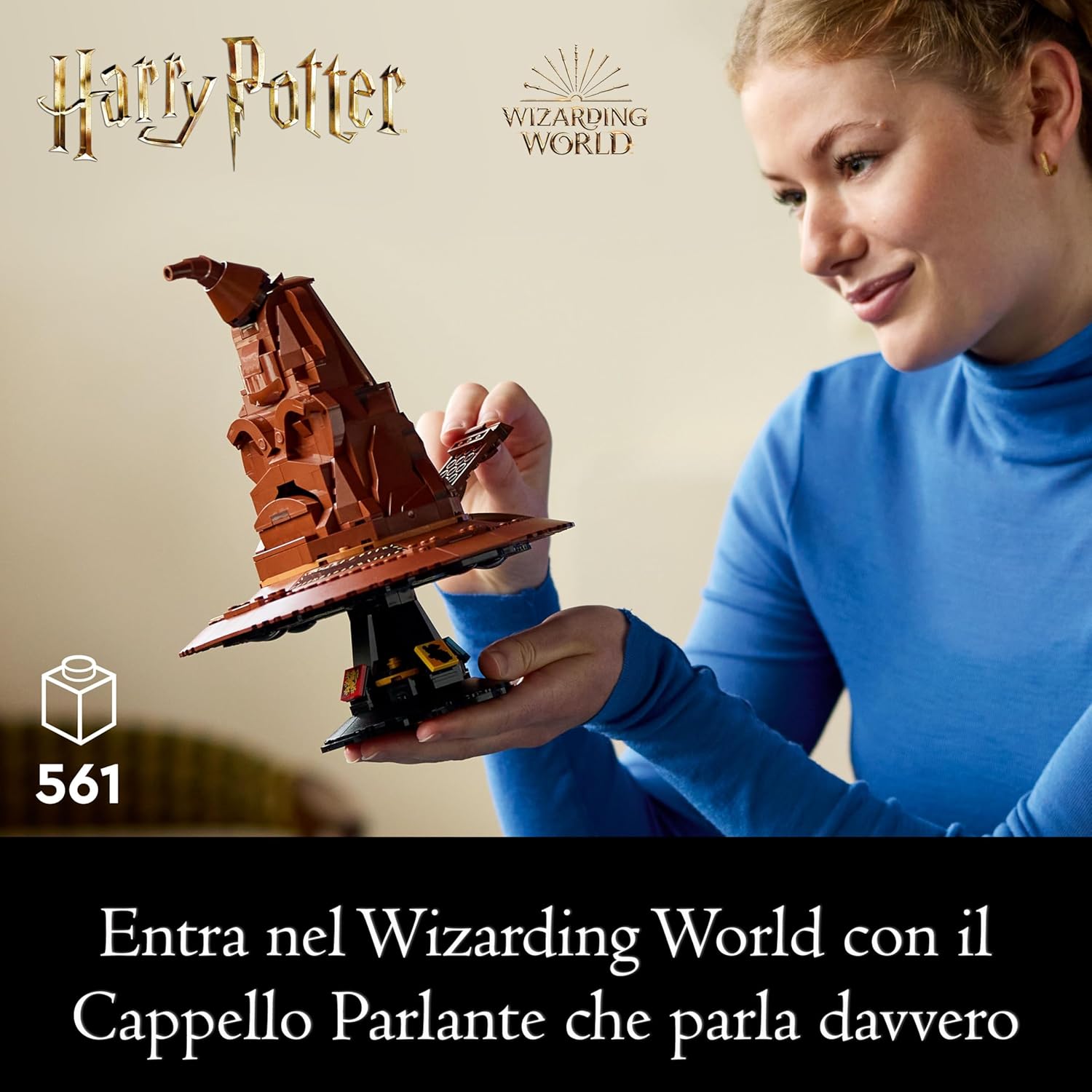 Thumbnail 1 de LEGO Harry Potter Cappello Parlante di Hogwarts 76429 – Set da Collezione per Adulti