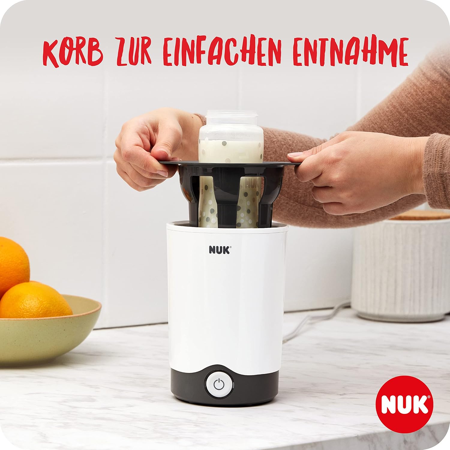 Detalle 2 de NUK Thermo Express Babyflaschenwärmer 90 Sekunden