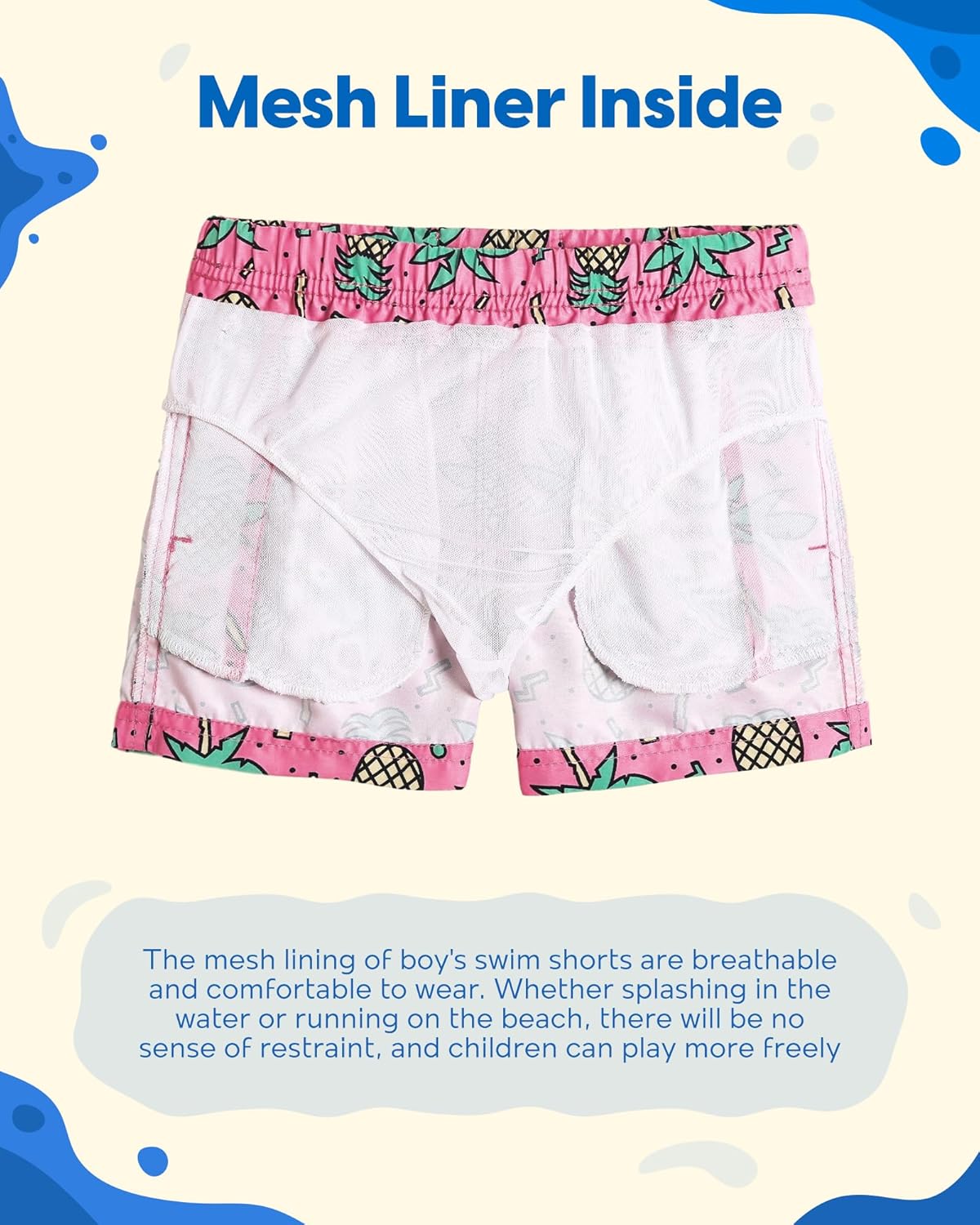 Thumbnail 1 de maamgic Boys Swim Trunks Toddler Swim Shorts – Vibrant, Quick-Dry Beachwear for Active Kids