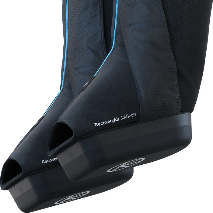 Detalle de Therabody RecoveryAir JetBoots Large – Kabellose Beinmassage mit Druckkompression