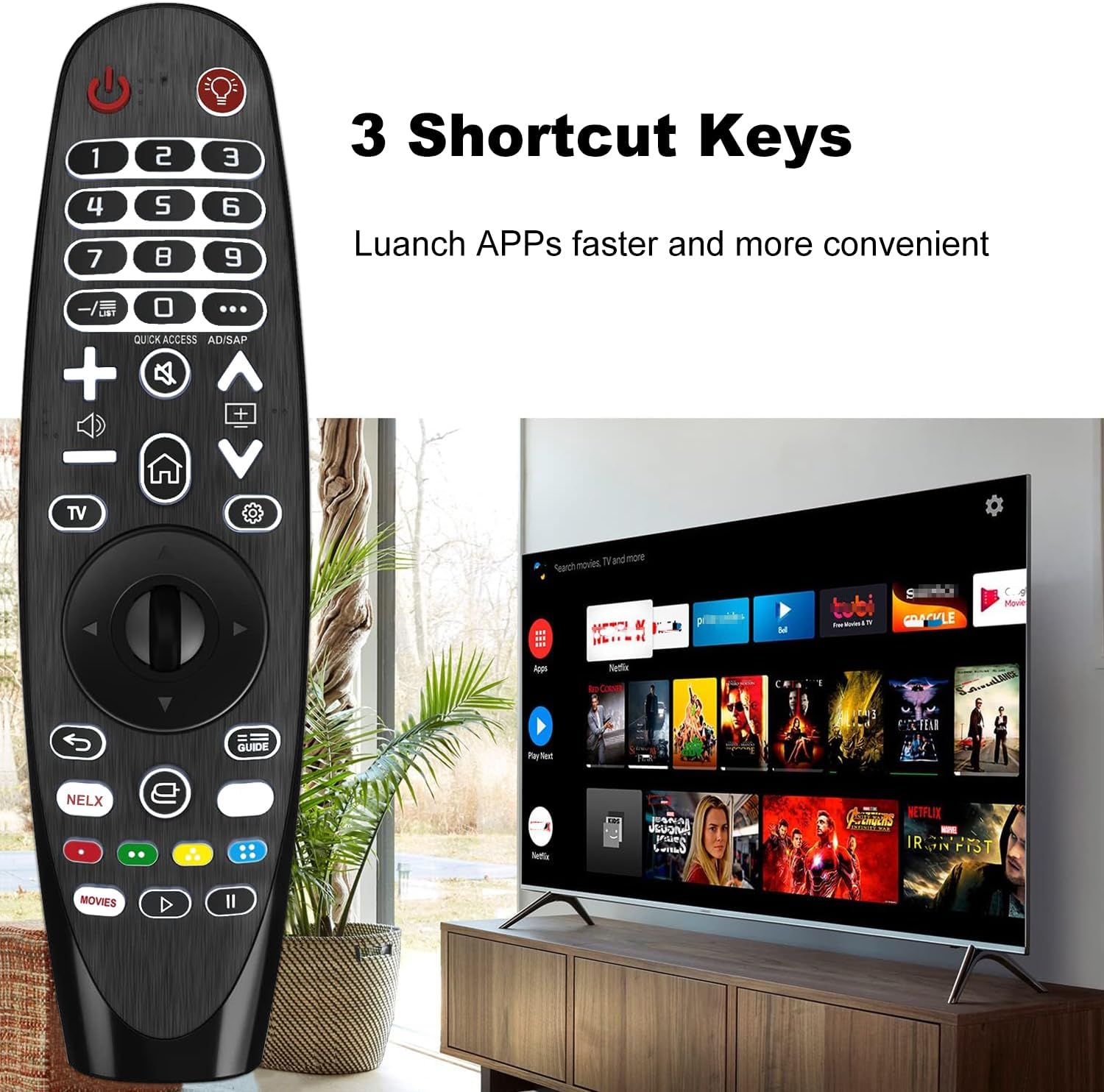 Thumbnail 4 de Telecomando retroilluminato compatibile LG