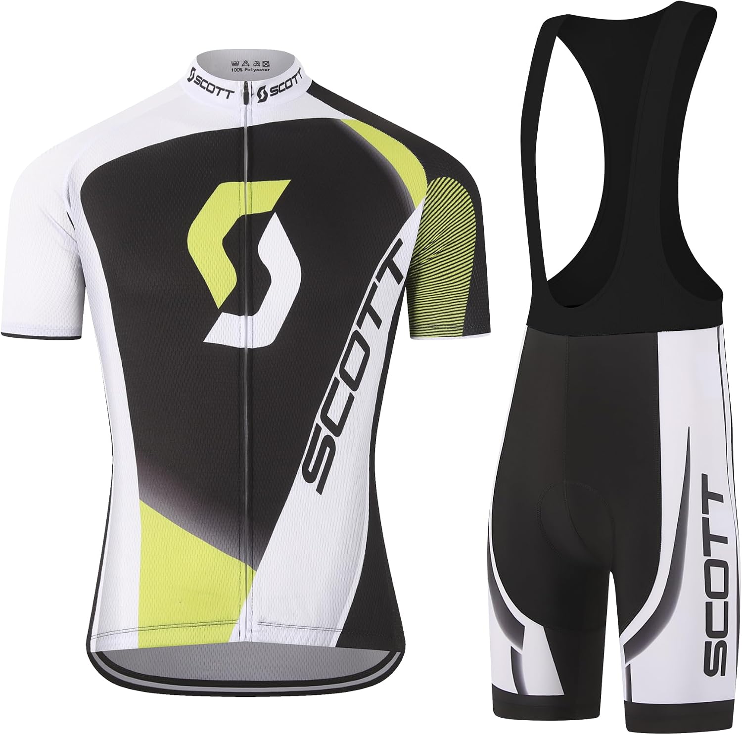 Thumbnail 6 de SIKLIN Rennrad Trikot Kurzarm Herren Set mit 5D-Gelpolster – Sommerbekleidung, 5 Taschen