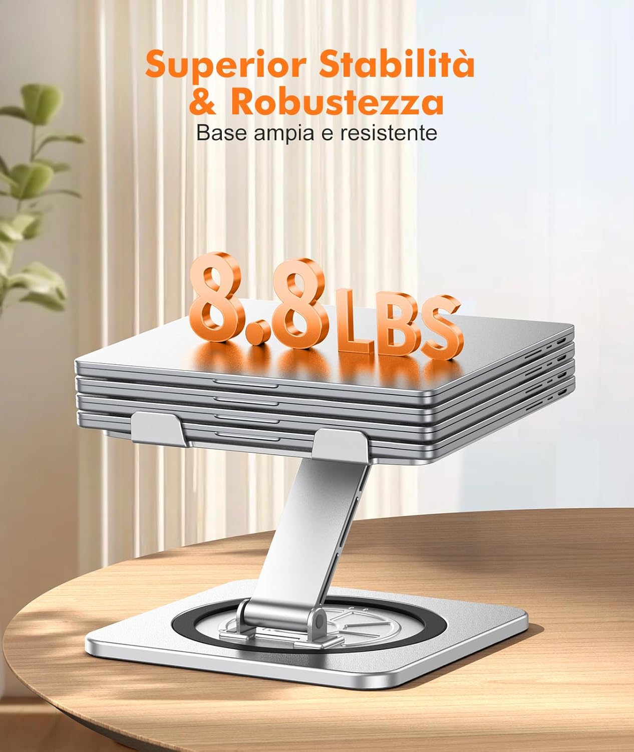Detalle de EOIWUY B20 supporto portatile 360°