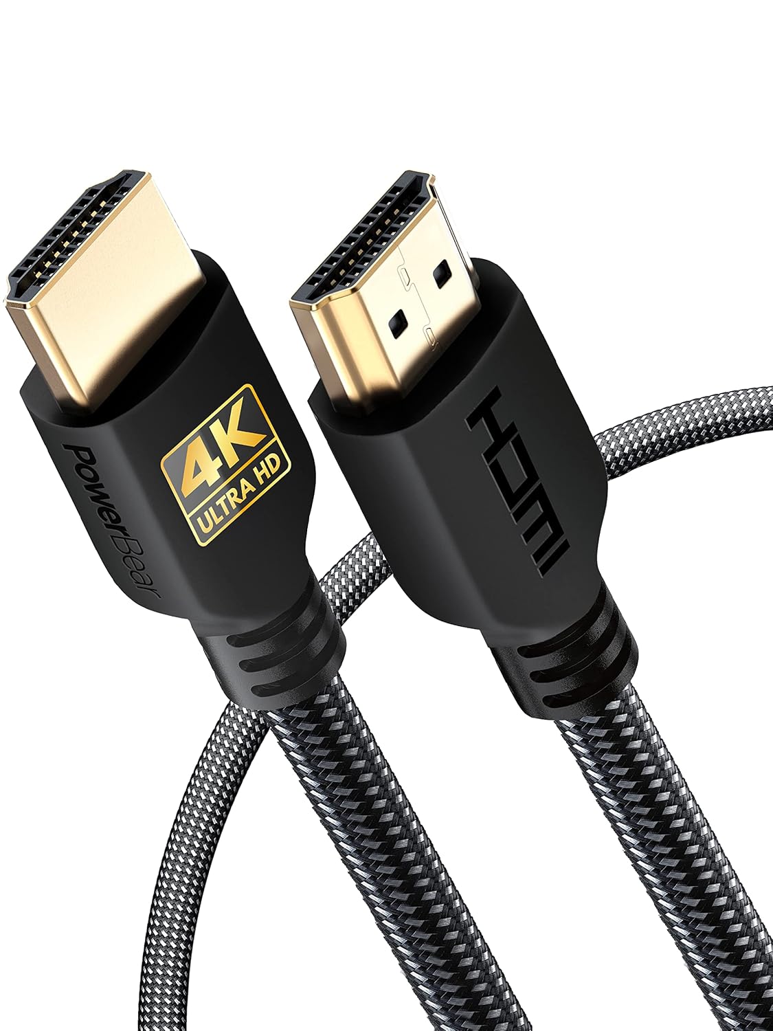 Detalle de PowerBear HDMI 4K 10 ft braided cable