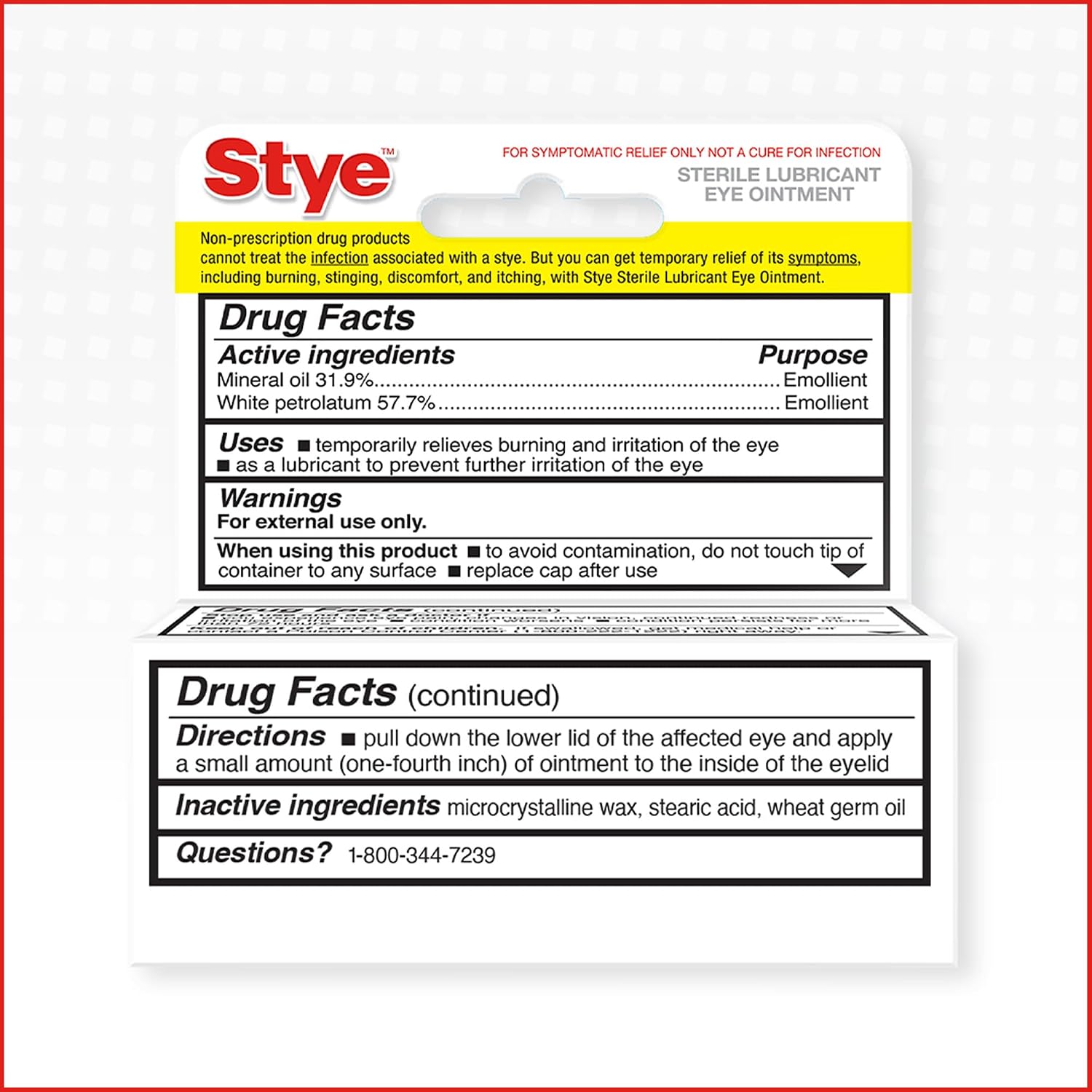 Detalle 2 de Stye Eye Ointment 0.125 oz