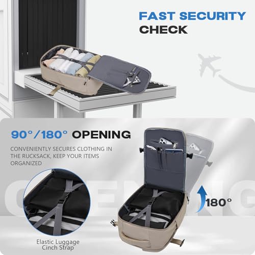 Thumbnail 4 de Xkdoai Mochila 40x30x20 para cabina Ryanair: versatilidad y organización para viajes cortos