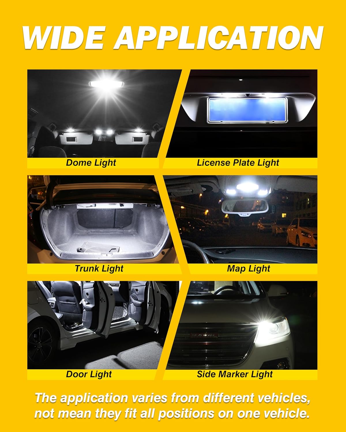 Detalle 2 de ANTEMOON T10 W5W LED 6500K 4 piezas