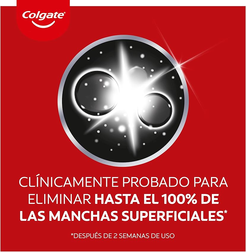 Detalle 2 de Colgate Max White Carbón Activo 12 x 75 ml 🪥