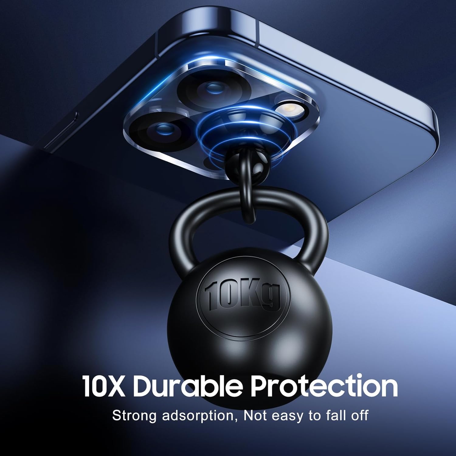 Detalle 2 de UniqueMe iPhone 15 Pro Camera Lens Protector 3-Pack