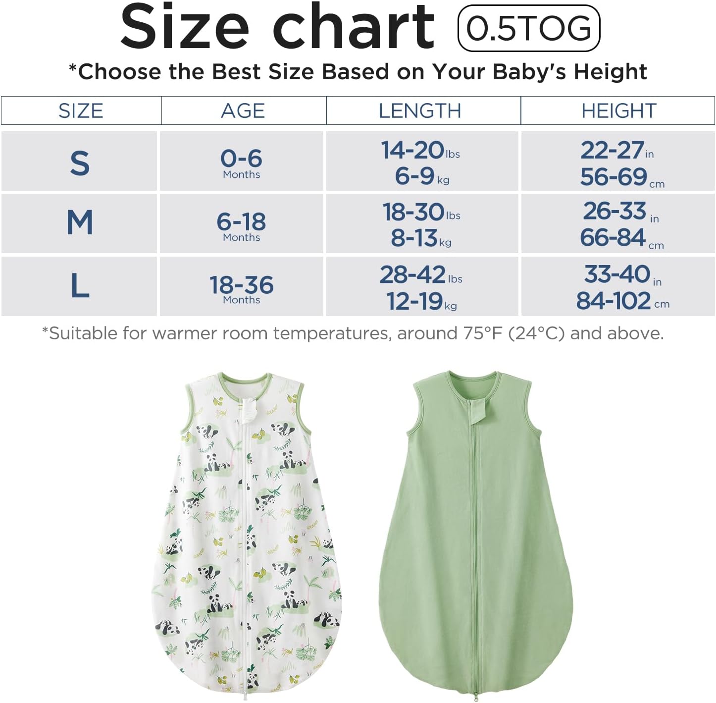 Thumbnail 5 de Duomiaomiao Baby Sleeping Bag 0.5 Tog