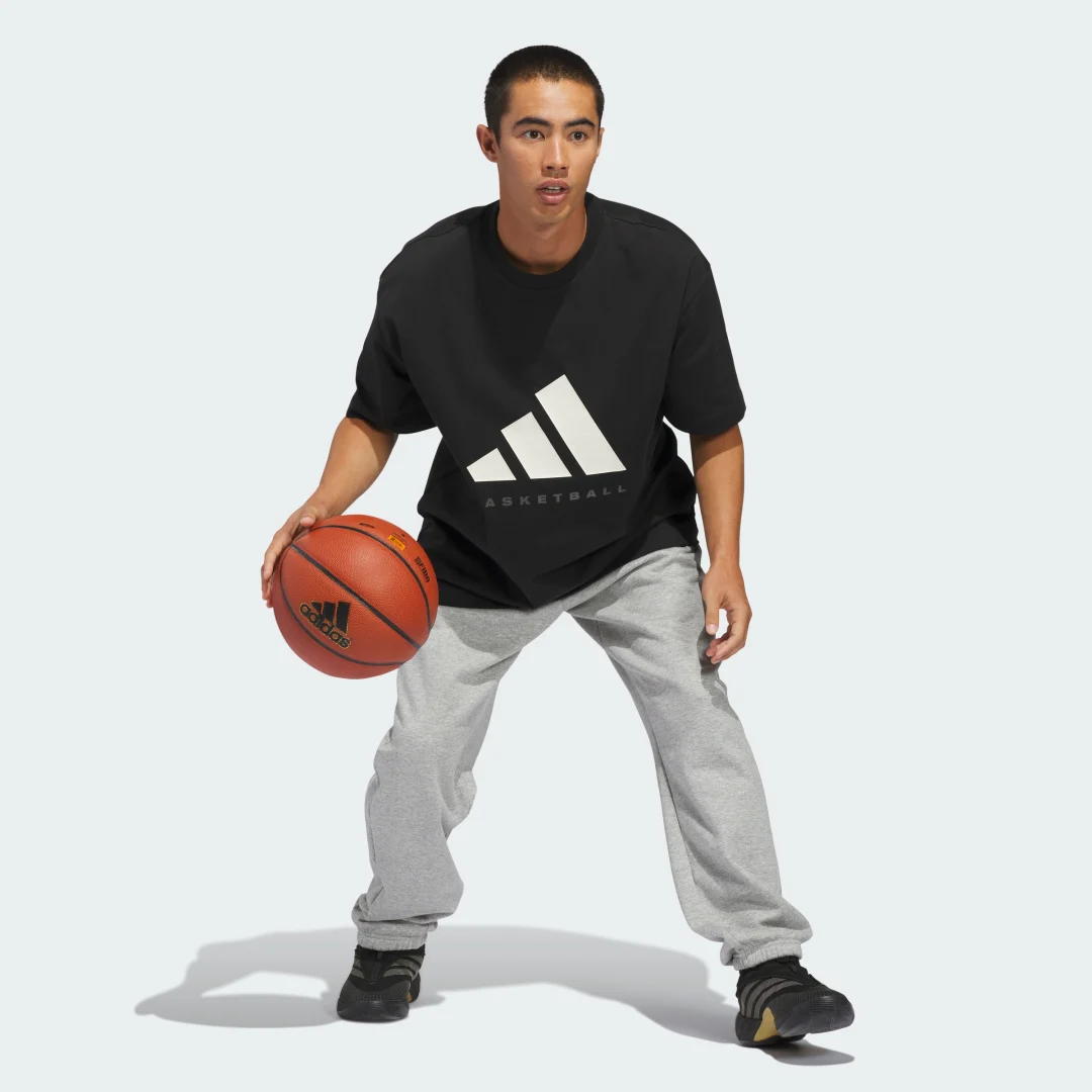 Thumbnail 2 de Adidas Camiseta de baloncesto negra