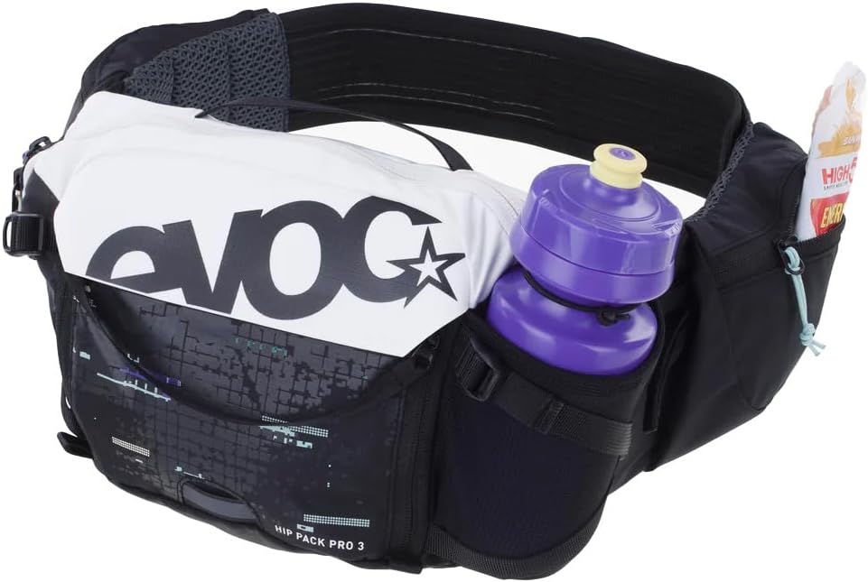 Detalle de EVOC Hip Pack Pro 3 — Sac banane ventral 3 L pour trail et vélo avec système Air Flow Contact